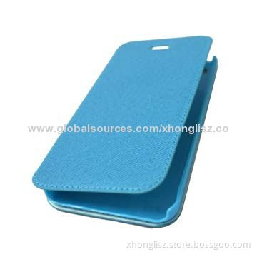 PU leather mobile phone cases for iPhone, different viewing angle stand design